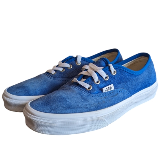 Vans Shoes - Vans Authentic Heritage Shoe (Pig Suede) Princess Blue Women's 7 with Scotchgard